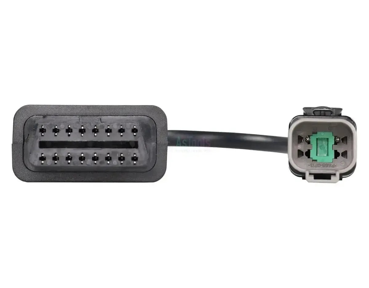 Jaltest (JDC556A) | Hyundai Robex 4 pines OBD – 16 pines OBD2 Cable adaptador | Máquina de terreno y construcción