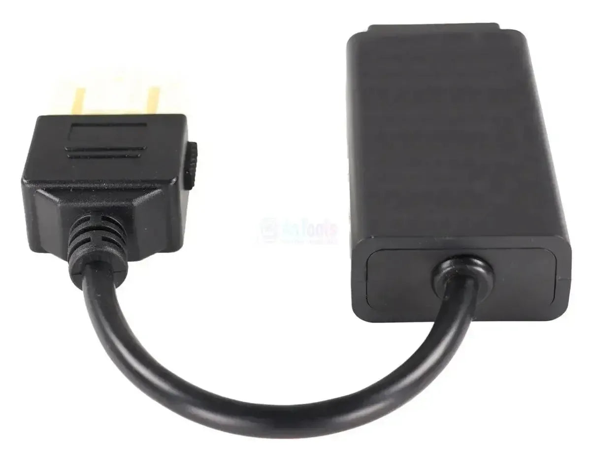 Jaltest (JDC219A) Isuzu 20 pines OBD1 - 16 pines OBD2 Cable adaptador | Camión