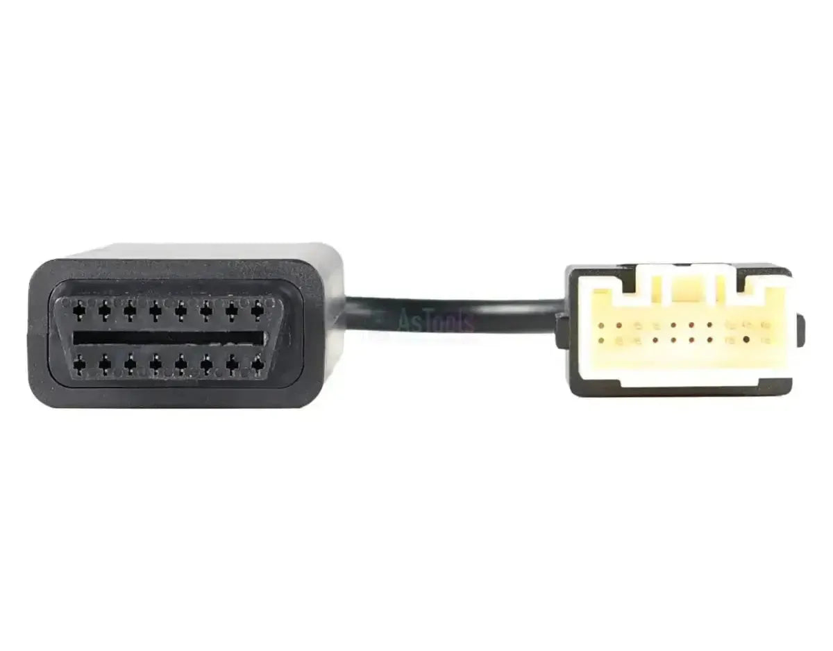 Jaltest (JDC219A) Isuzu 20 pines OBD1 - 16 pines OBD2 Cable adaptador | Camión