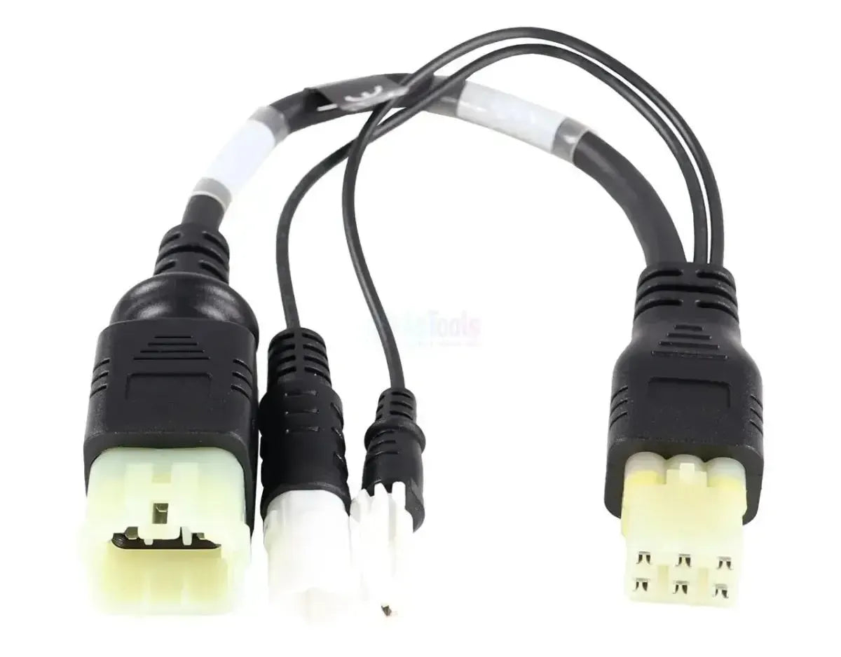 Jaltest (JDC641M) | Cable de alimentación OBD Kawasaki 6+6 pines | Moto acuática