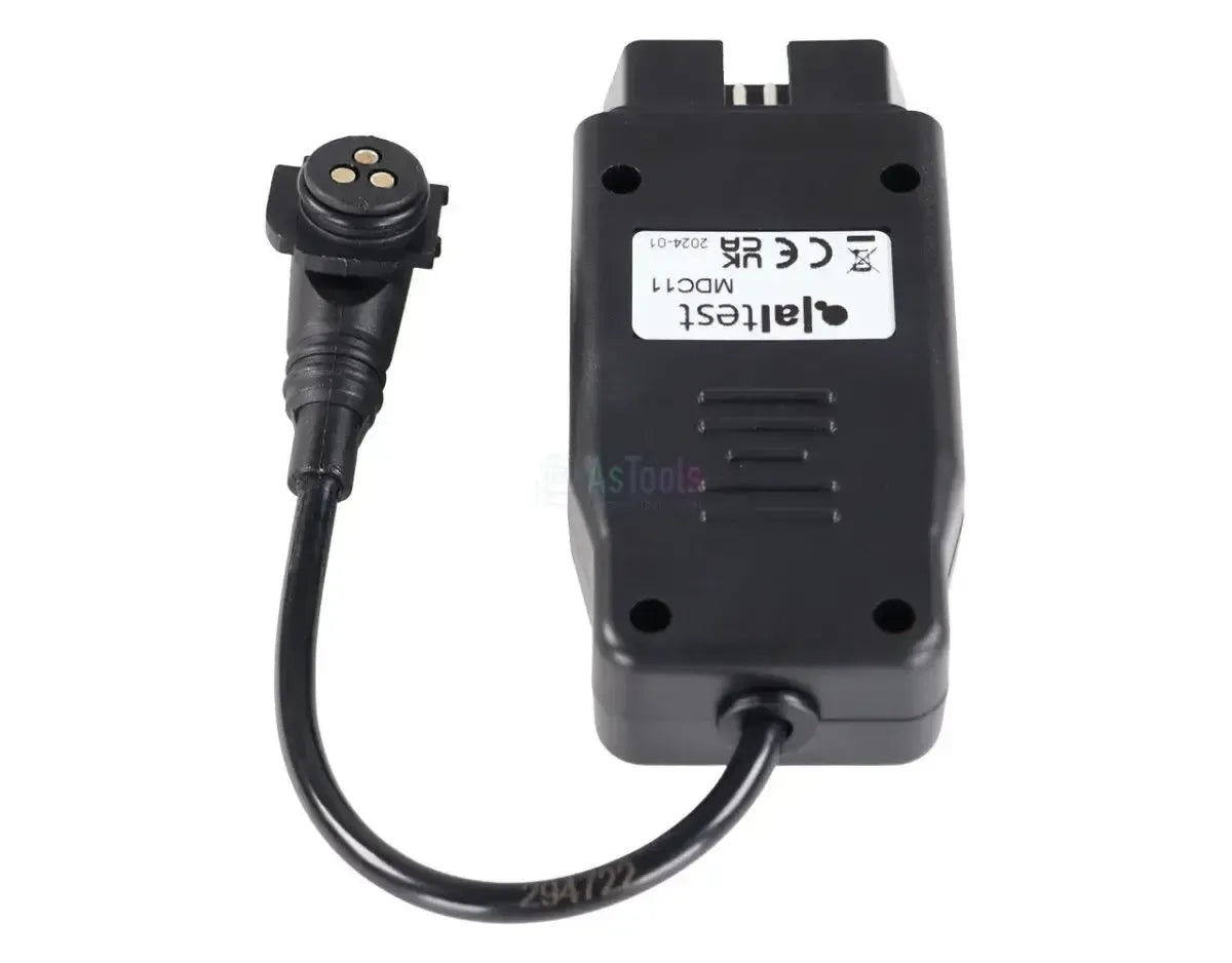 Jaltest (MDC11) | Knorr-Bremse 3 pines BWS – 16 pines OBD2 Cable adaptador | Vehículo comercial