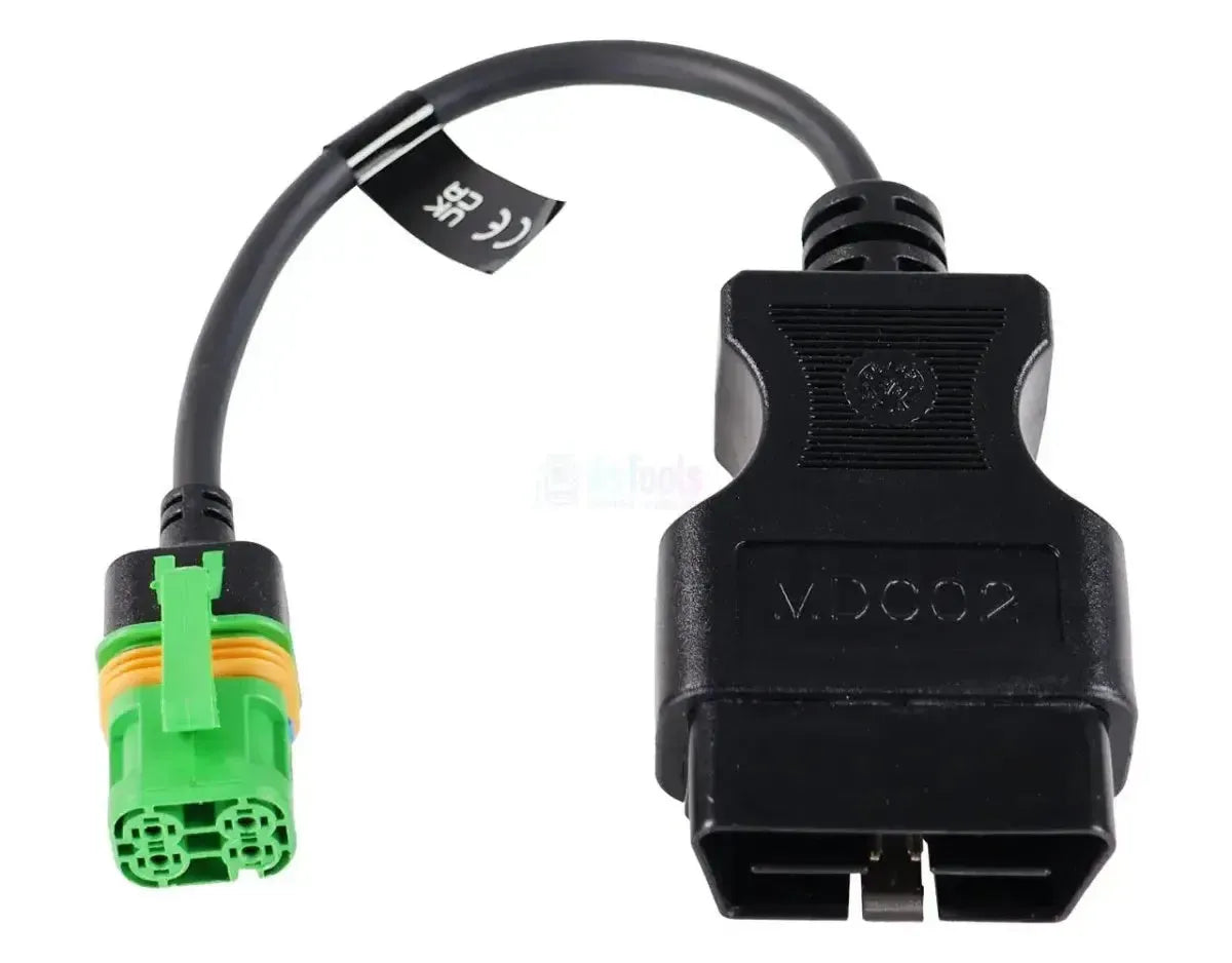 Jaltest (MDC02) | Knorr-Bremse 4 pines EBS - 16 pines OBD2 Cable adaptador | Vehículo comercial