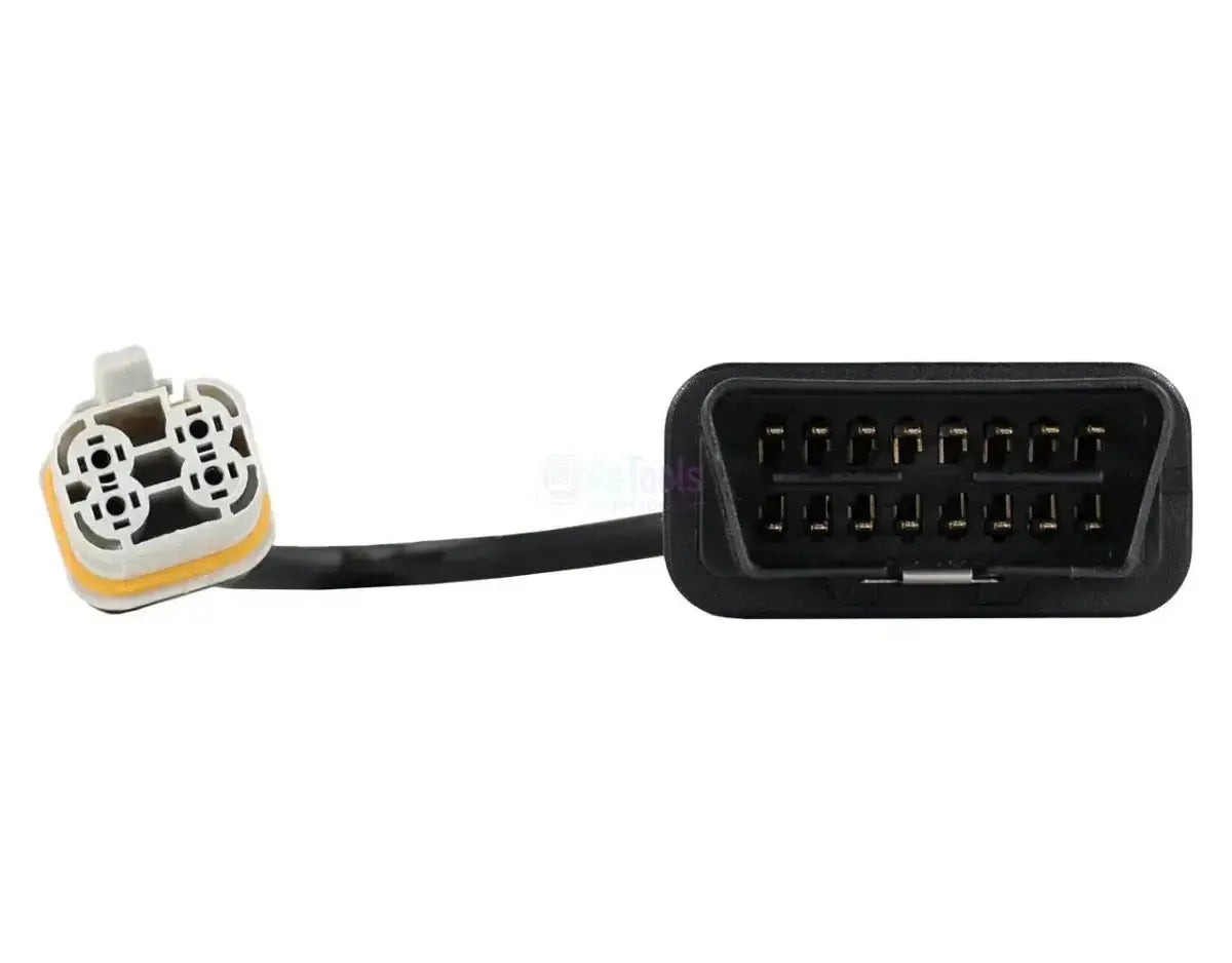 Jaltest (MDC03) | Knorr-Bremse 4 pines EBS - 16 pines OBD2 Cable adaptador | Vehículo comercial