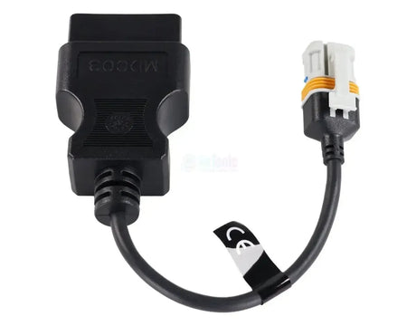 Jaltest (MDC03) | Knorr-Bremse 4 pines EBS - 16 pines OBD2 Cable adaptador | Vehículo comercial