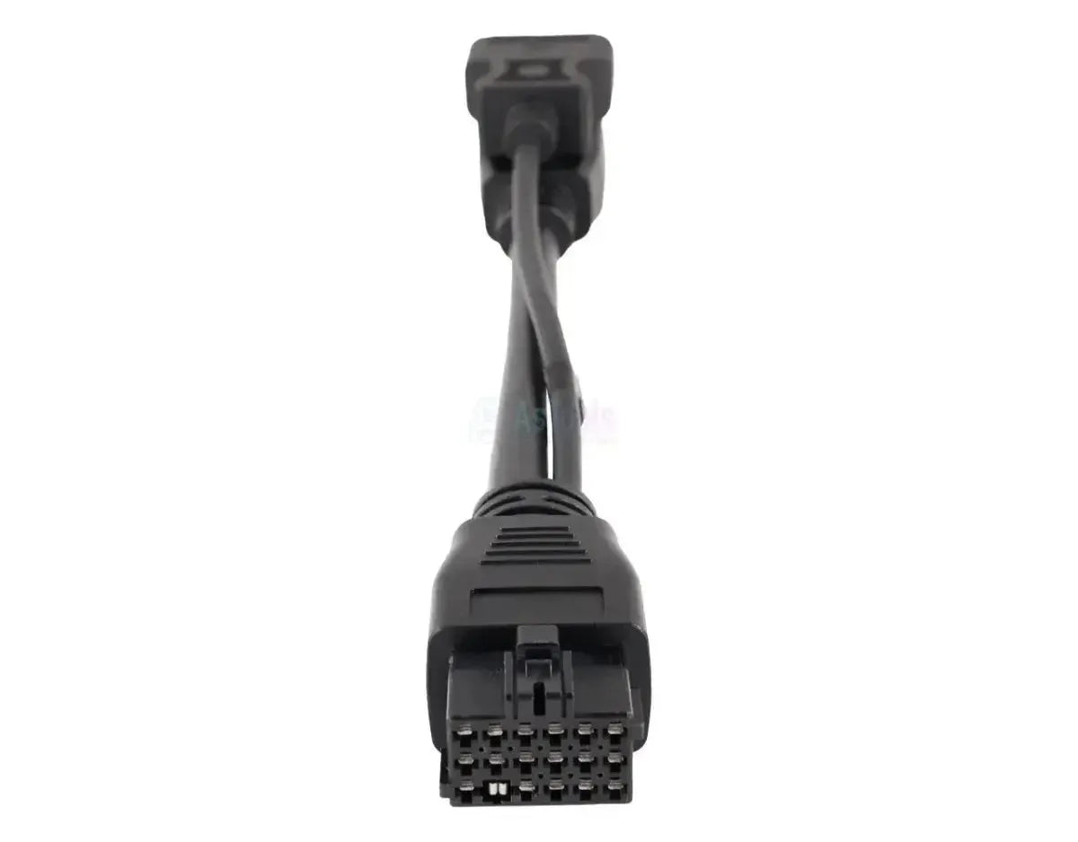 Jaltest (JDC305A) | Knorr-Bremse ABS 18+18 pines OBD - 16 pines OBD2 Cable adaptador | Vehículo comercial