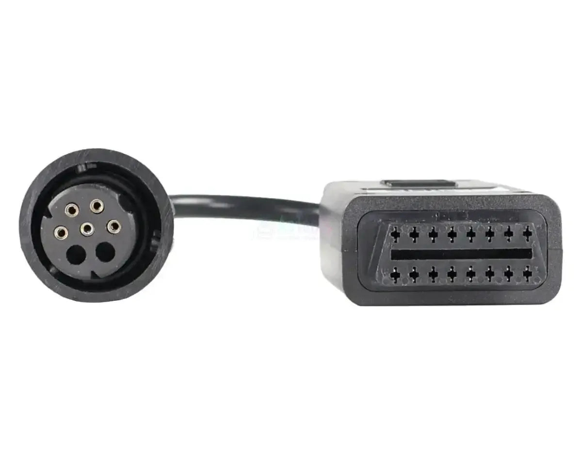 Jaltest (JDC111A) | Knorr-Bremse KB4-TA ABS 7 pines OBD - 16 pines OBD2 Cable adaptador | Remolque