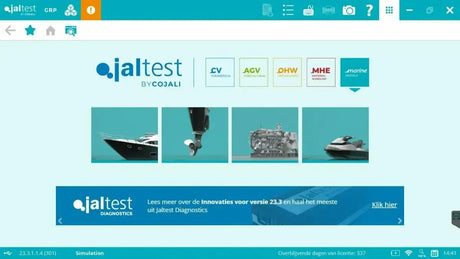 Jaltest Marine (Jetski) Herramienta de diagnóstico