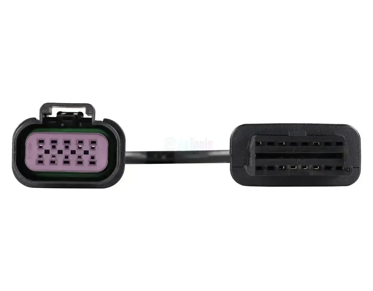 Jaltest (JDC617A) | Mercury (SmartCraft G3) ECU de 10 pines – Cable adaptador OBD2 de 16 pines | Lancha a motor