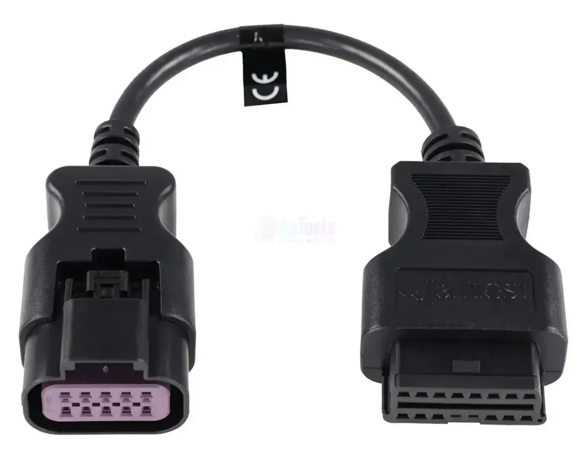 Jaltest (JDC617A) | Mercury (SmartCraft G3) ECU de 10 pines – Cable adaptador OBD2 de 16 pines | Lancha a motor