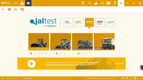 Jaltest Herramienta de diagnóstico para barredoras