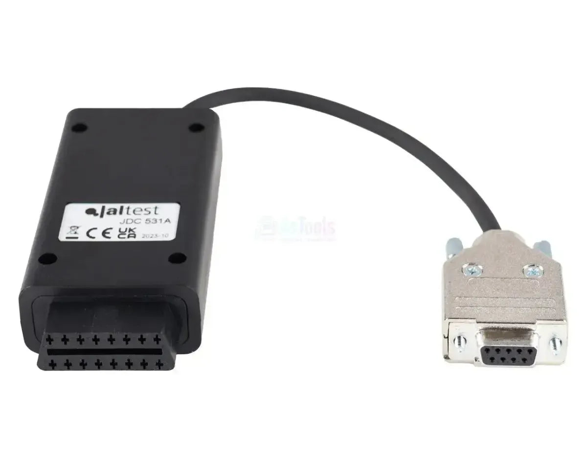 Jaltest (JDC531A) | Scania 9 pines RS232 – 16 pines OBD2 Cable adaptador | Motor de combustión