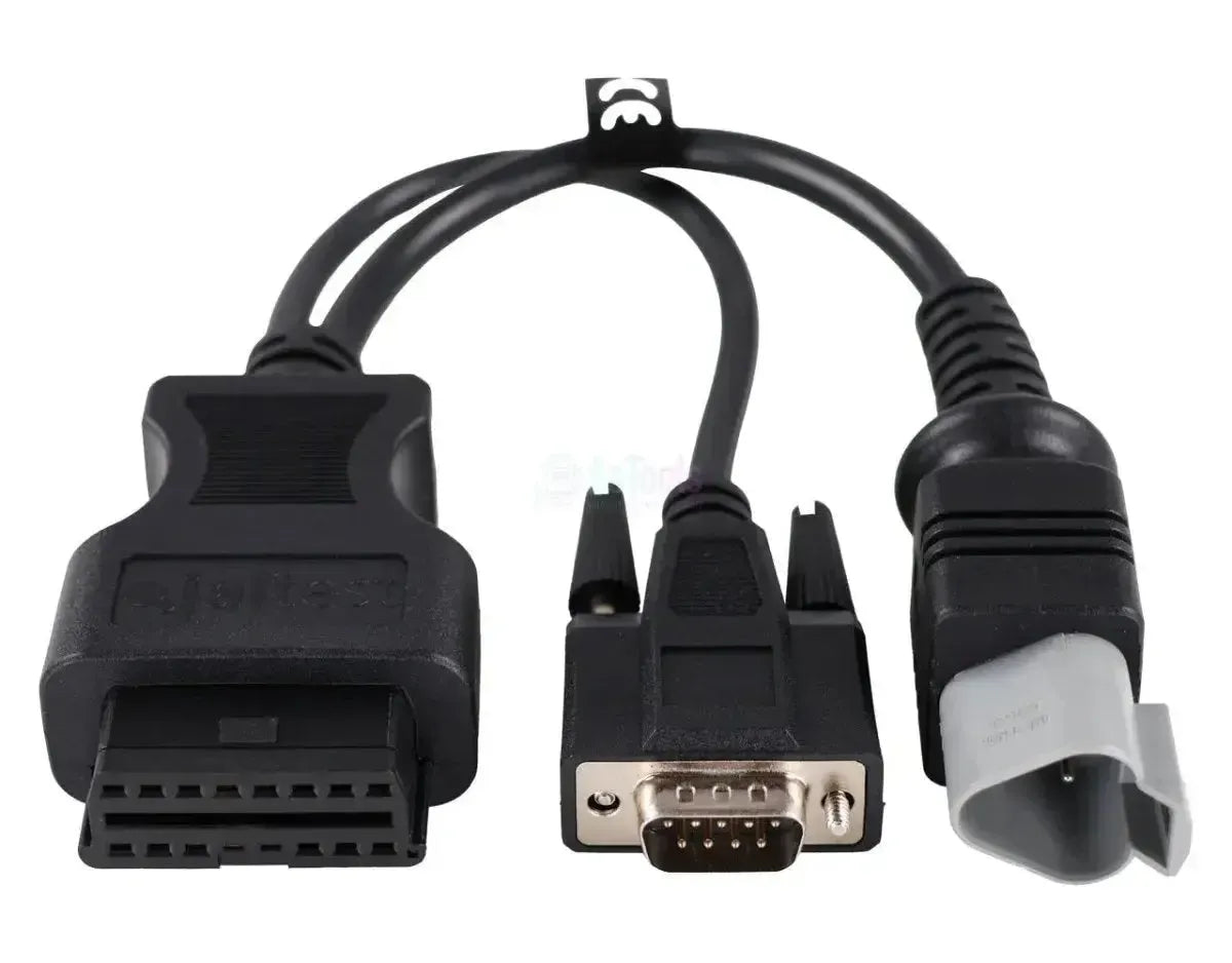Jaltest (JDC518A) | SISU 3+9 pines OBD - 16 pines OBD2 Cable adaptador | Motor de combustión