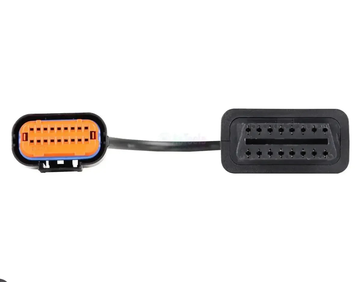 Jaltest (JDC624A) | Tohatsu (Kokusan Denki) ECU de 18 pines – Cable adaptador OBD2 de 16 pines | Lancha a motor