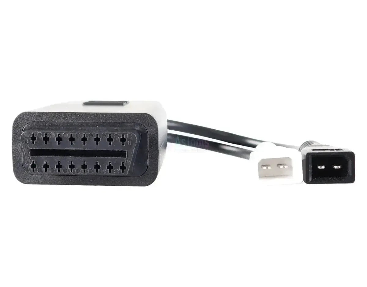 Jaltest (JDC402A) | Volkswagen 2+2 pines OBD1 - 16 pines OBD2 Cable adaptador | Furgoneta de reparto