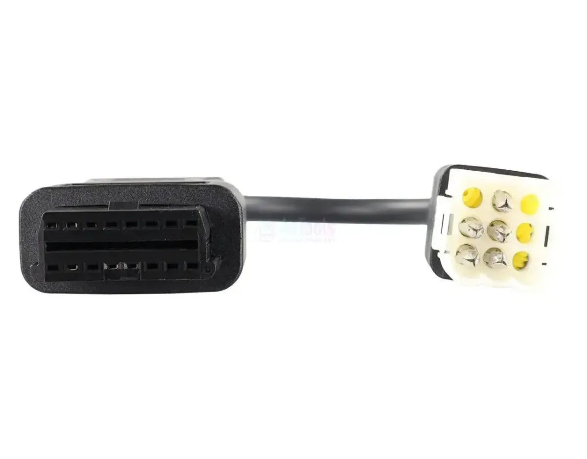 Jaltest (JDC301A) | Volvo ECS 9 pines OBD - 16 pines OBD2 Cable adaptador | Autobús