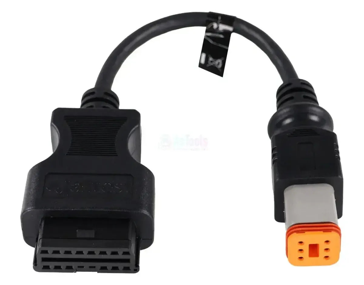 Jaltest (JDC527A) | Volvo Penta Cable adaptador OBD de 6 pines - OBD2 de 16 pines | Motor de combustión