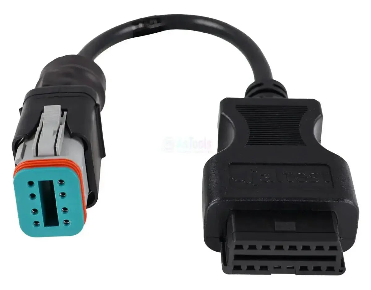 Jaltest (JDC528A) | Volvo Penta Cable adaptador de OBD de 8 pines a OBD2 de 16 pines | Motor de combustión