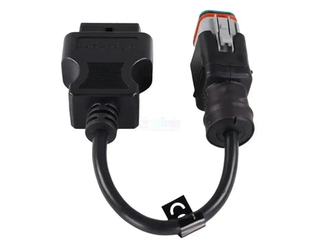Jaltest (JDC528A) | Volvo Penta Cable adaptador de OBD de 8 pines a OBD2 de 16 pines | Motor de combustión
