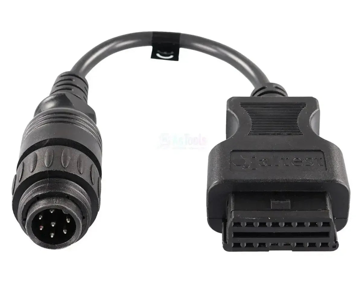 Jaltest (JDC103A) | Wabco/Knorr-Bremse 7 pines - 16 pines OBD2 Cable adaptador | Remolque