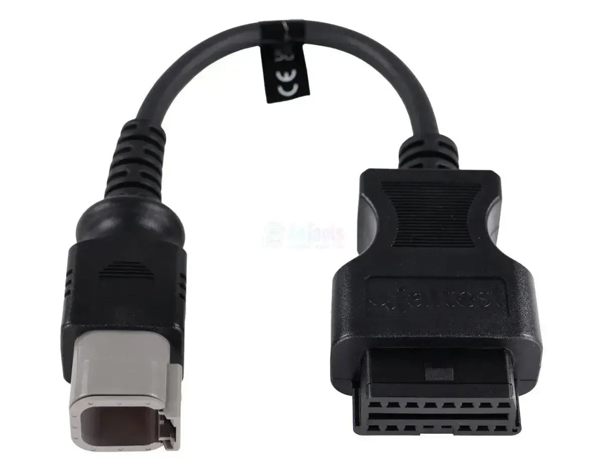 Jaltest (JDC538A) | Yanmar 6 pines OBD - 16 pines OBD2 Cable adaptador | Motor de combustión