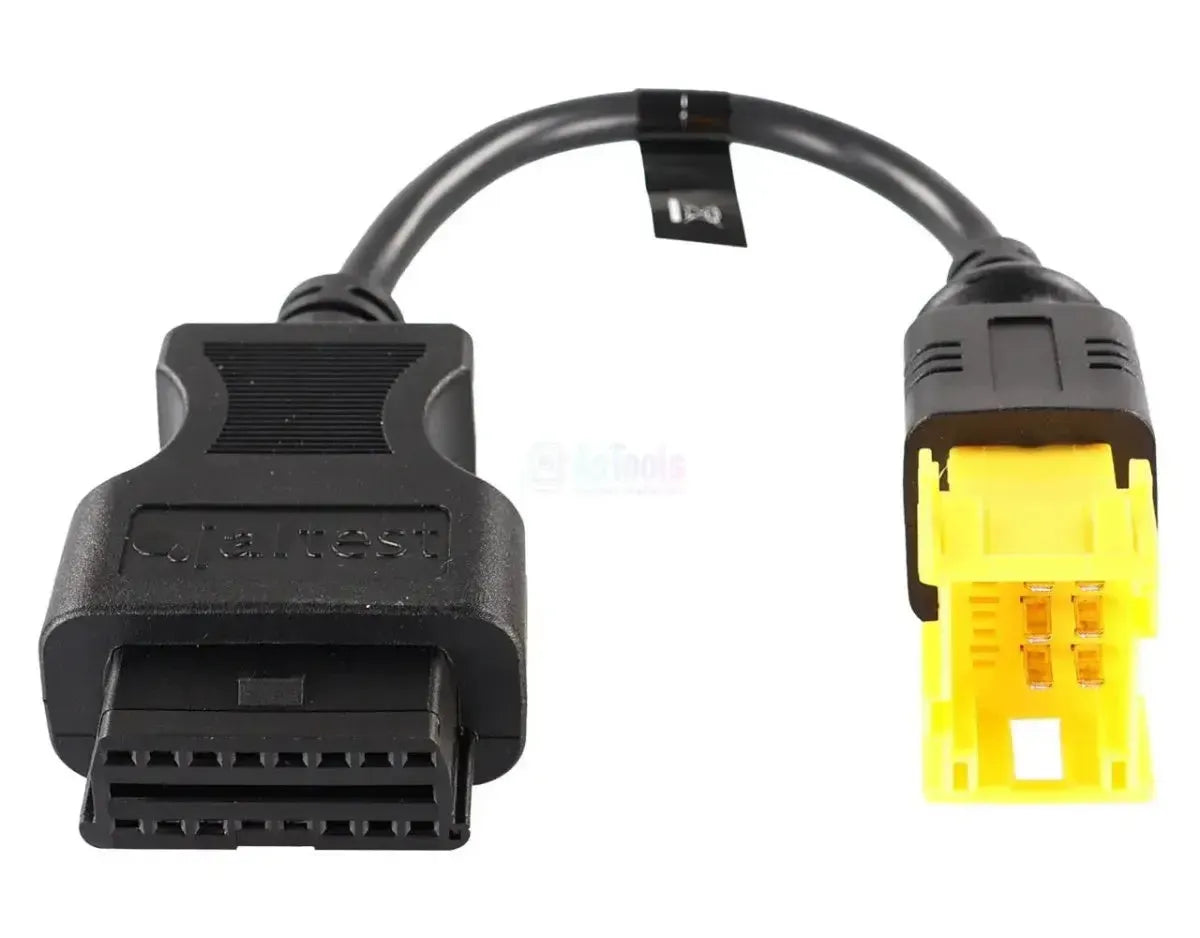 Jaltest (JDC309A) | ZF Ecolife MCP 9 pines OBD - 16 pines OBD2 Cable adaptador | Autobús