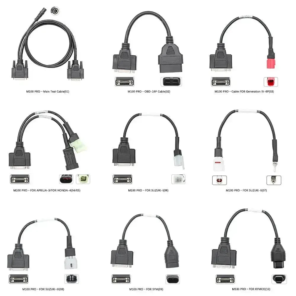 JDiag M100 Pro Herramienta de diagnóstico completa para Motocicleta