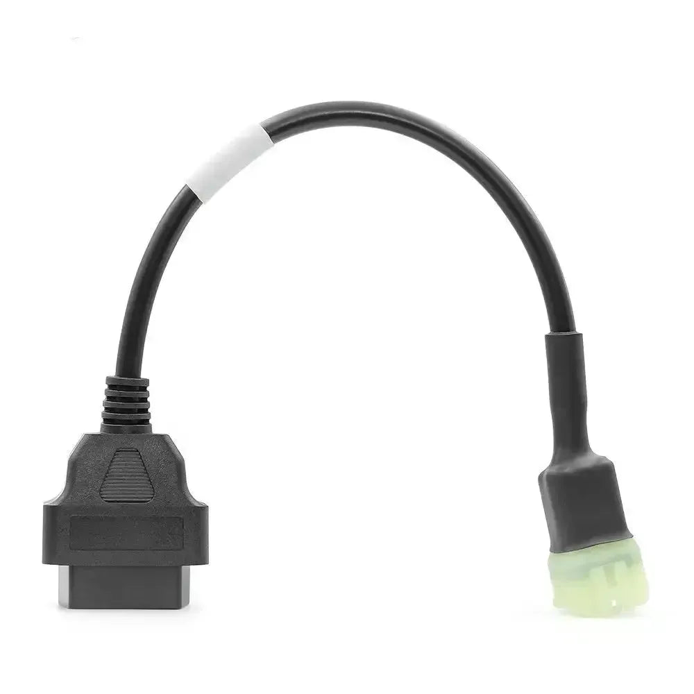 Cable adaptador Kawasaki de 6 pines a 16 pines OBD2 – Motocicleta