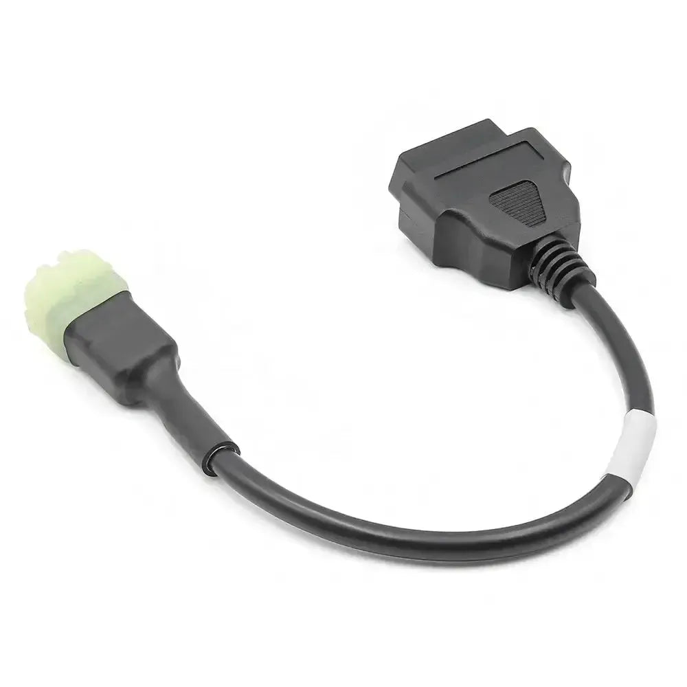 Cable adaptador Kawasaki de 6 pines a 16 pines OBD2 – Motocicleta