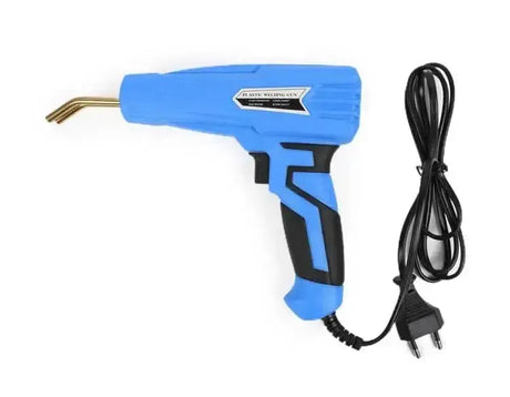 Pistola de soldar de plástico azul