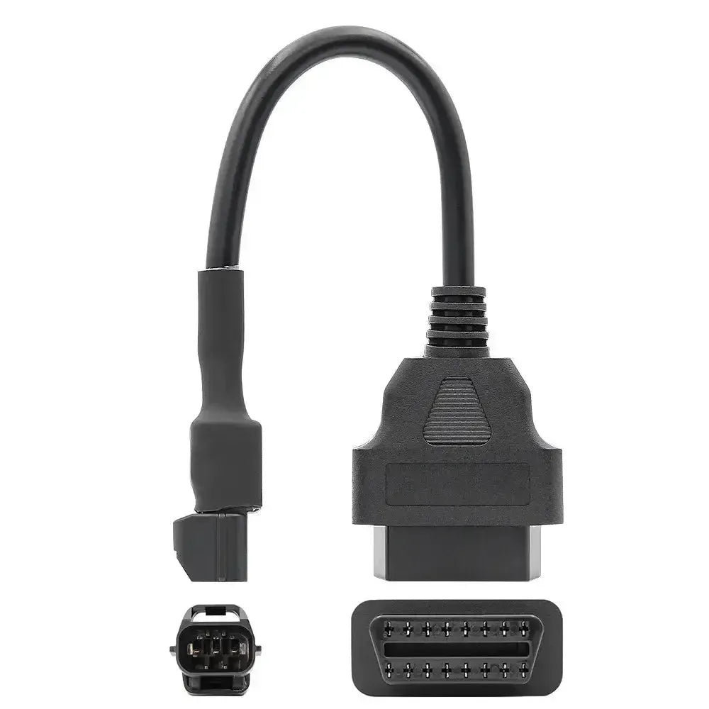 Cable adaptador Kymco de 3 pines a 16 pines OBD2 – Ciclo ciclomotor