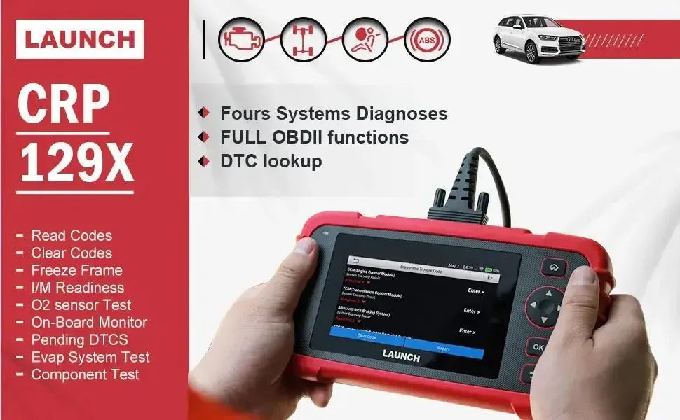Launch Creader Professional CRP129X Plus Coche Herramienta de diagnóstico