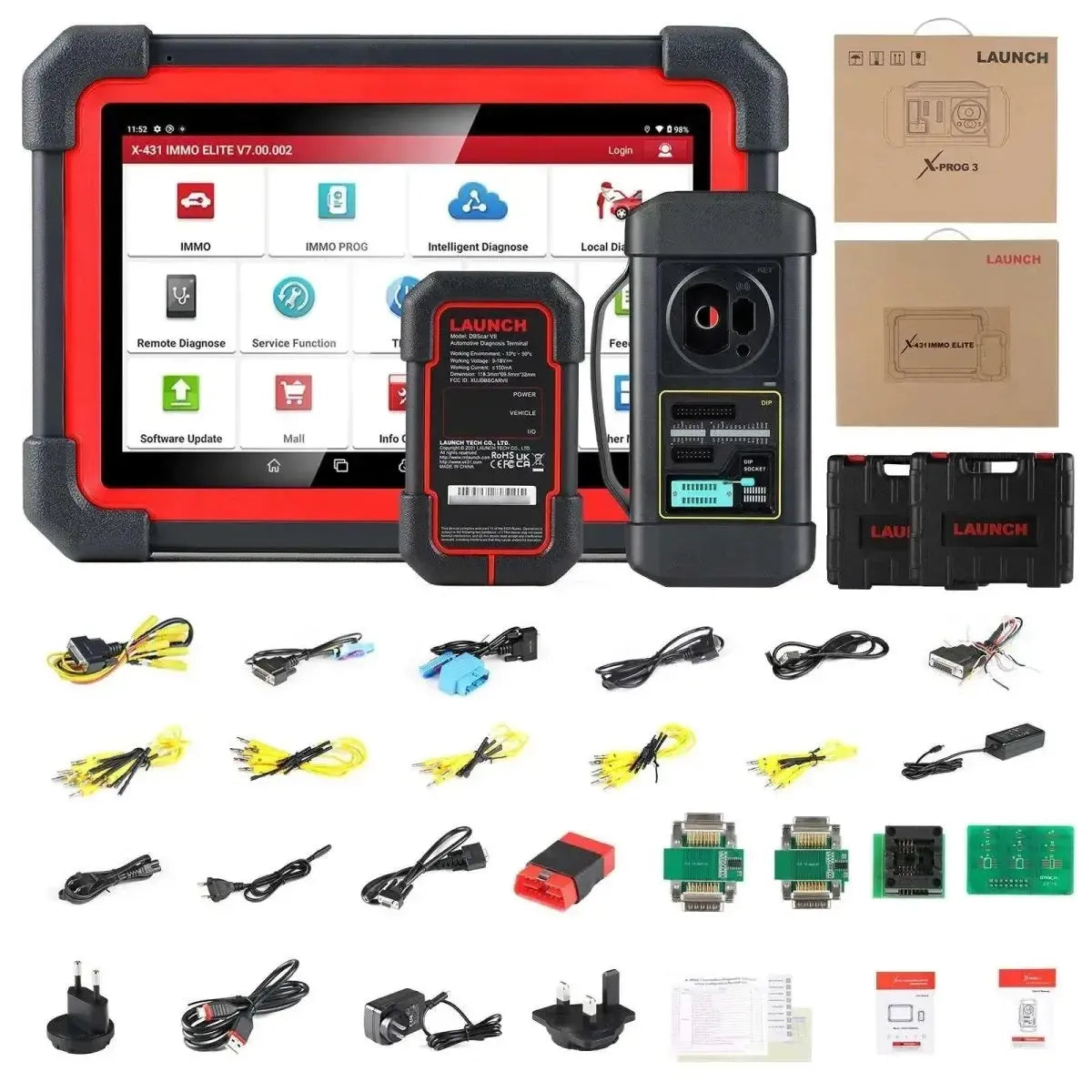 Launch X-431 IMMO Plus Programador de Llaves de Coche