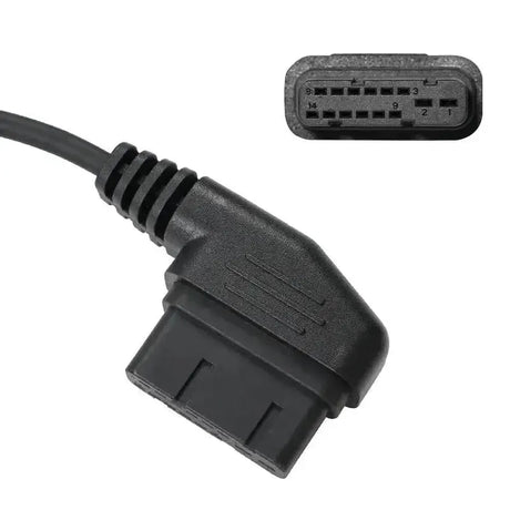 OBDSTAR (TCM-018) | GM (6L30/35/40/45/50) 14 pines TCM – 15 pines DB15 Cable adaptador | Coche de pasajeros