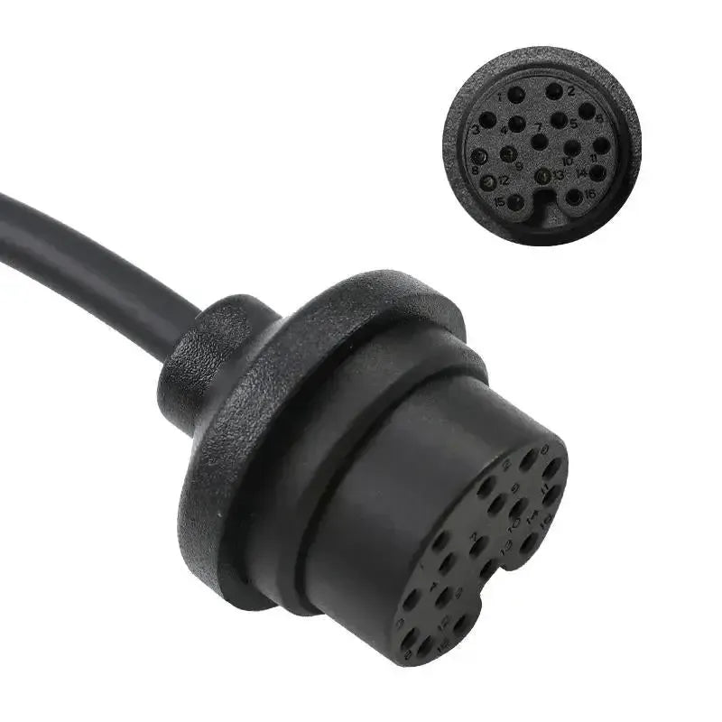 OBDSTAR (TCM-025) | ZF (8HP45-TC275) 16 pines TCM – 15 pines DB15 Cable adaptador | Coche de pasajeros