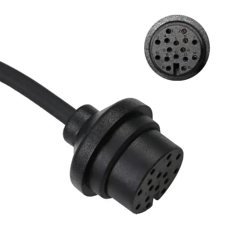 OBDSTAR (TCM-022) | Continental (6HP) Cable adaptador TCM de 16 pines a DB15 de 15 pines | Coche de pasajeros