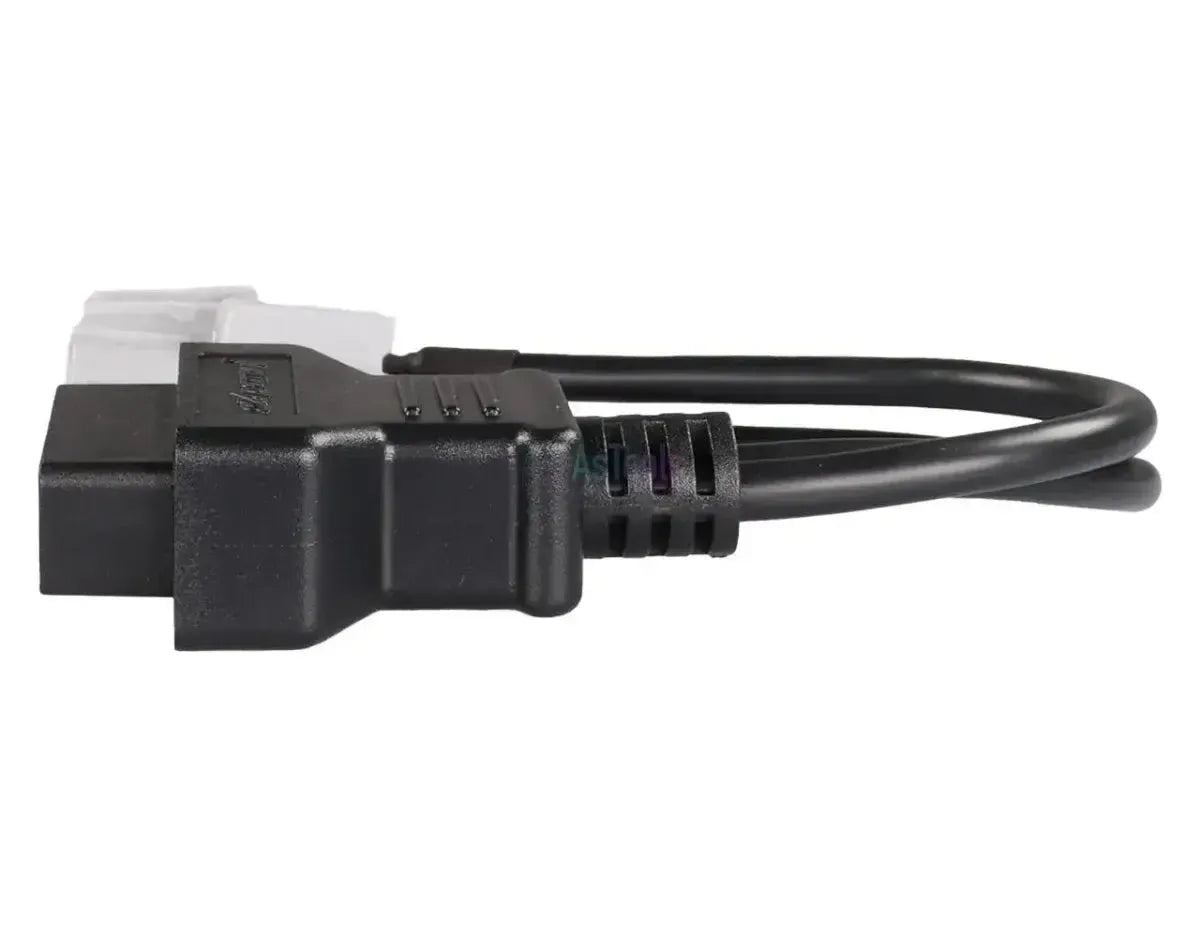 OBDSTAR (M048) | Aprilia 8+8 pines OBD – 16 pines OBD2 Cable adaptador | Motocicleta
