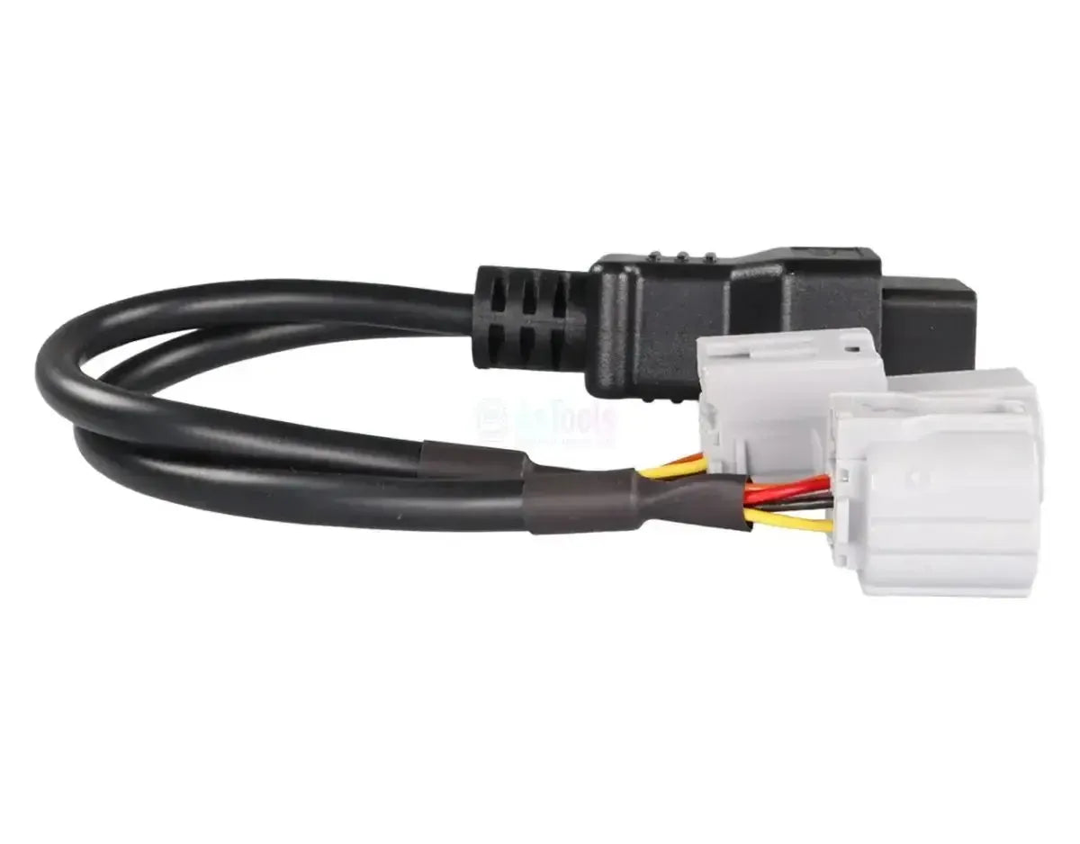 OBDSTAR (M048) | Aprilia 8+8 pines OBD – 16 pines OBD2 Cable adaptador | Motocicleta