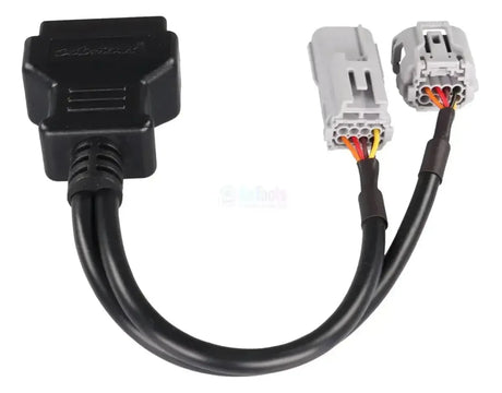 OBDSTAR (M048) | Aprilia 8+8 pines OBD – 16 pines OBD2 Cable adaptador | Motocicleta
