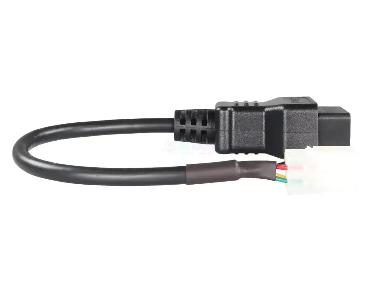 OBDSTAR (M007) | Cable adaptador Beta 6 pines OBD – 16 pines OBD2 | Motocicleta