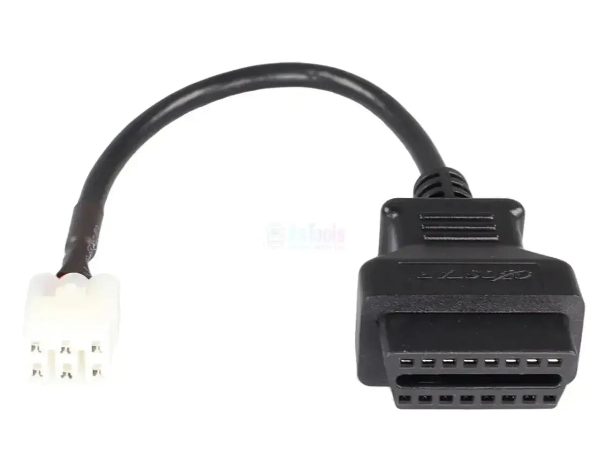 OBDSTAR (M007) | Cable adaptador Beta 6 pines OBD – 16 pines OBD2 | Motocicleta