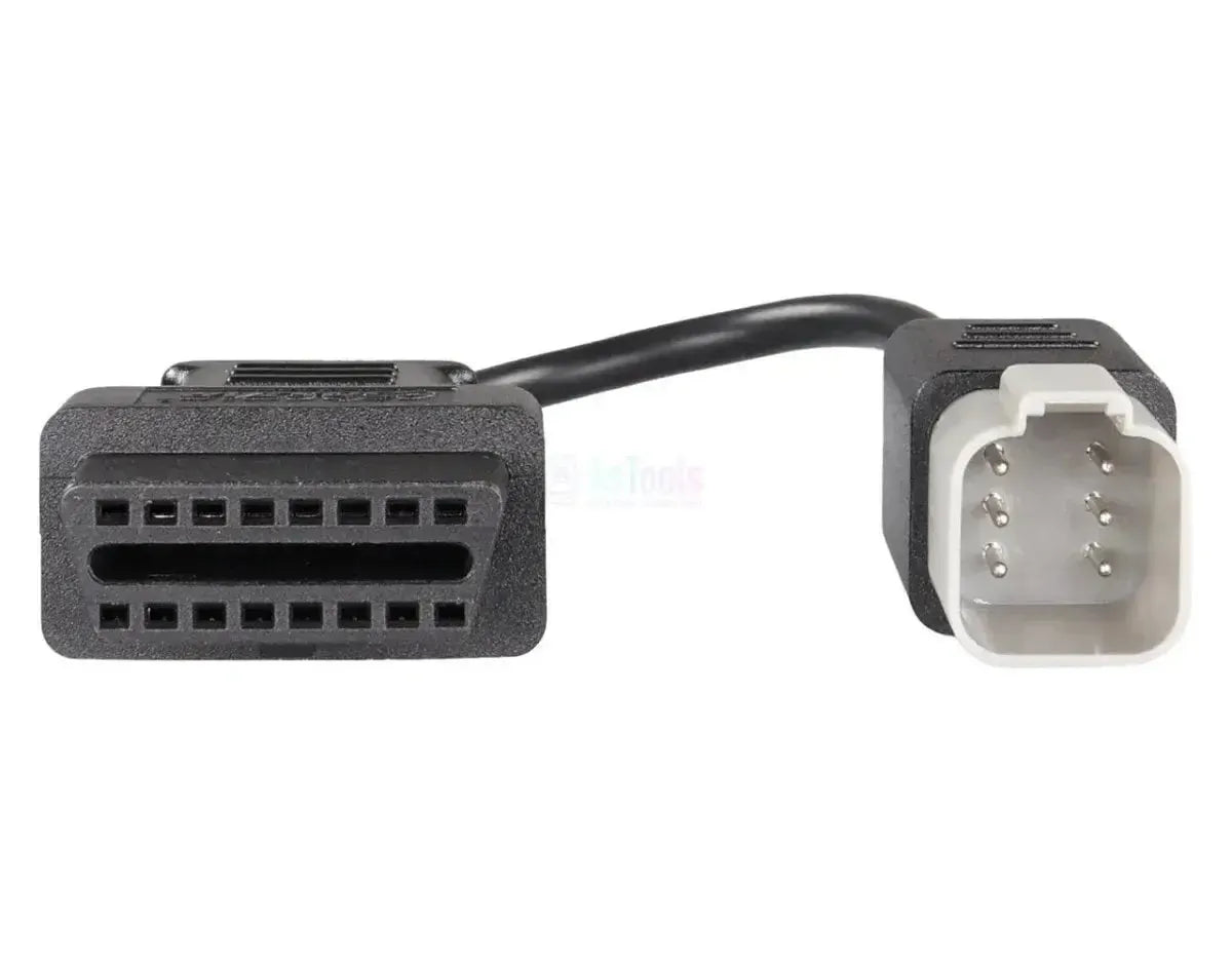 OBDSTAR (M043) | BRP 6 pines OBD - 16 pines OBD2 Cable adaptador | Motocicleta