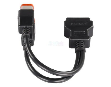 OBDSTAR (M034) | Harley Davidson 4+6 pines OBD – 16 pines OBD2 Cable adaptador | Motocicleta