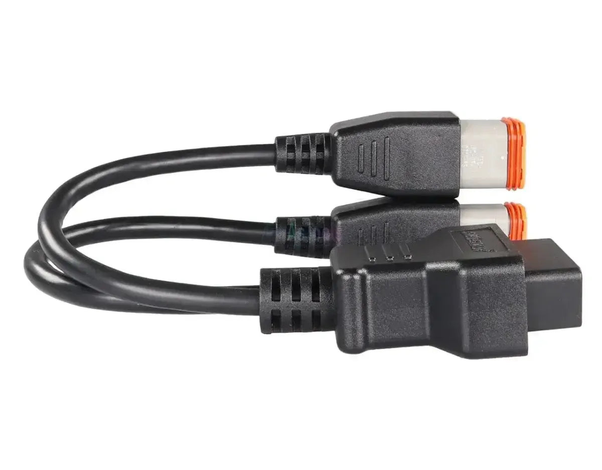 OBDSTAR (M034) | Harley Davidson 4+6 pines OBD – 16 pines OBD2 Cable adaptador | Motocicleta