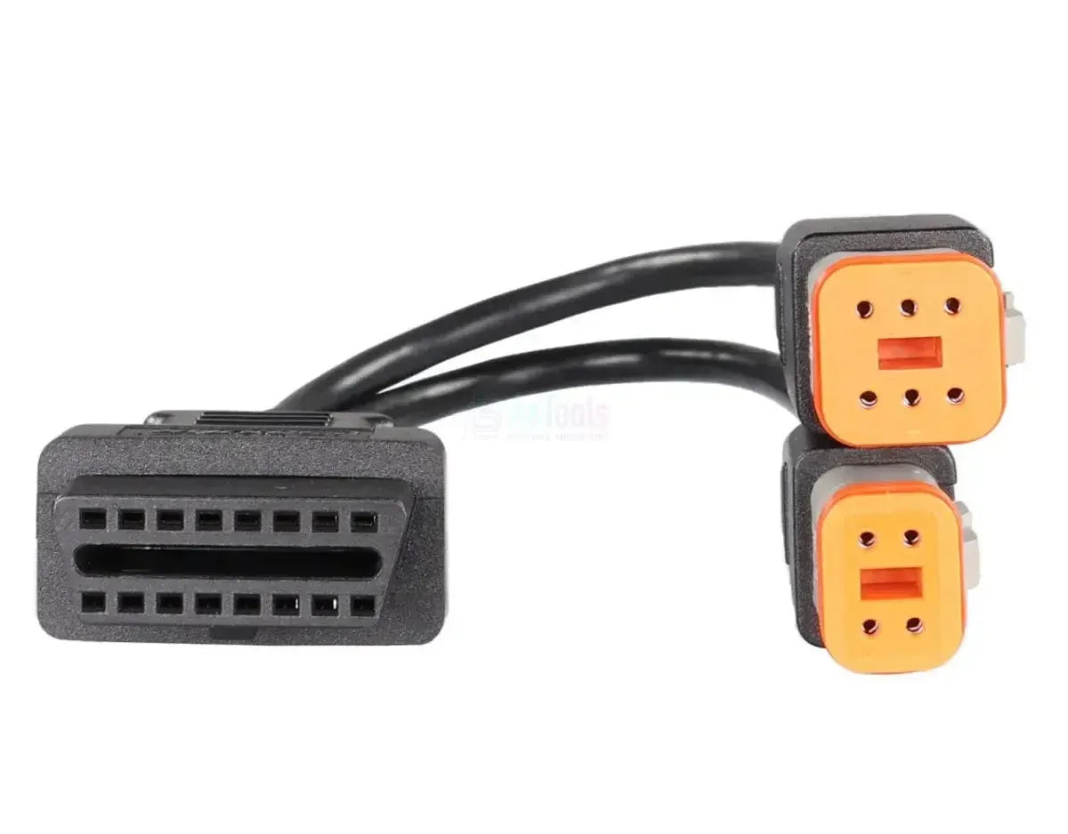 OBDSTAR (M034) | Harley Davidson 4+6 pines OBD – 16 pines OBD2 Cable adaptador | Motocicleta