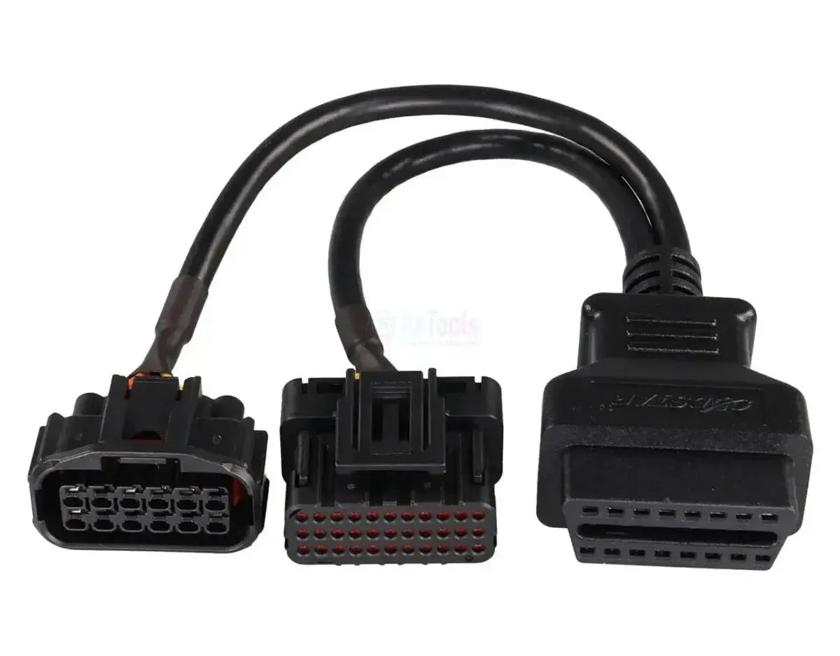 OBDSTAR (M053) | Honda 12+33 pines IMMO – 16 pines OBD2 Cable adaptador | Motocicleta