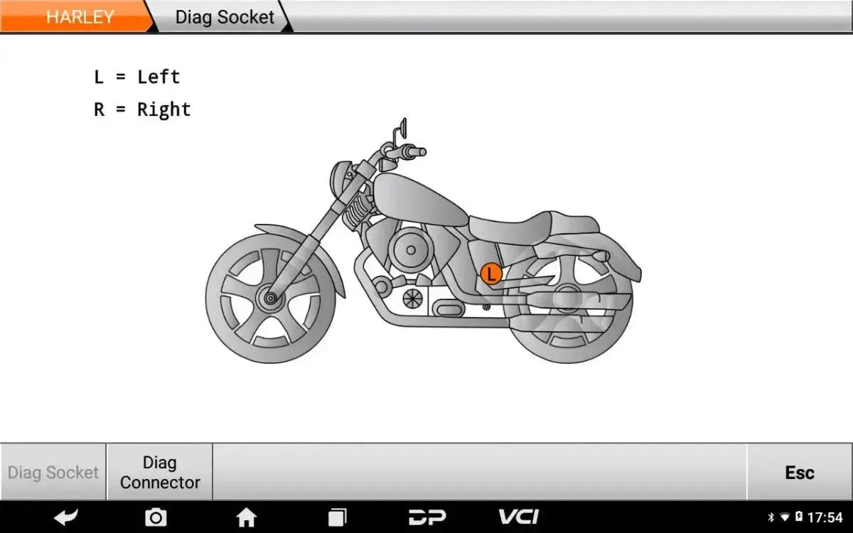 OBDSTAR IScan Harley Davidson Motocicleta Herramienta de diagnóstico