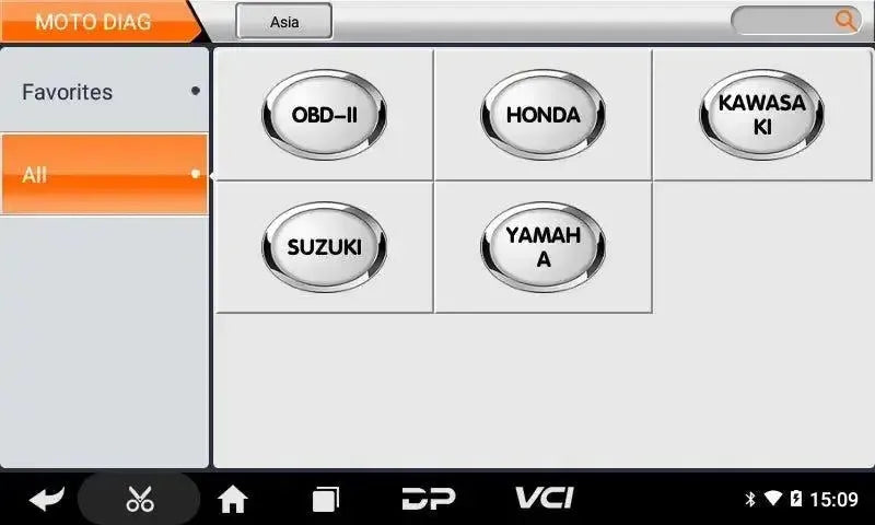 OBDSTAR IScan Japón Motocicleta Herramienta de diagnóstico