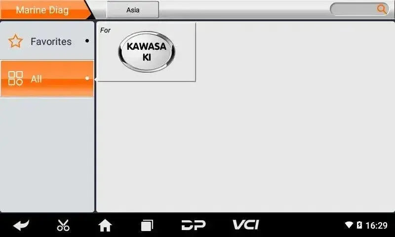 OBDSTAR IScan Kawasaki (Marino) Herramienta de diagnóstico