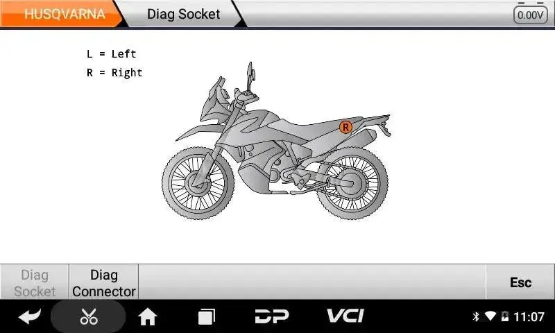 OBDSTAR IScan KTM/Husqvarna Motocicleta Herramienta de diagnóstico