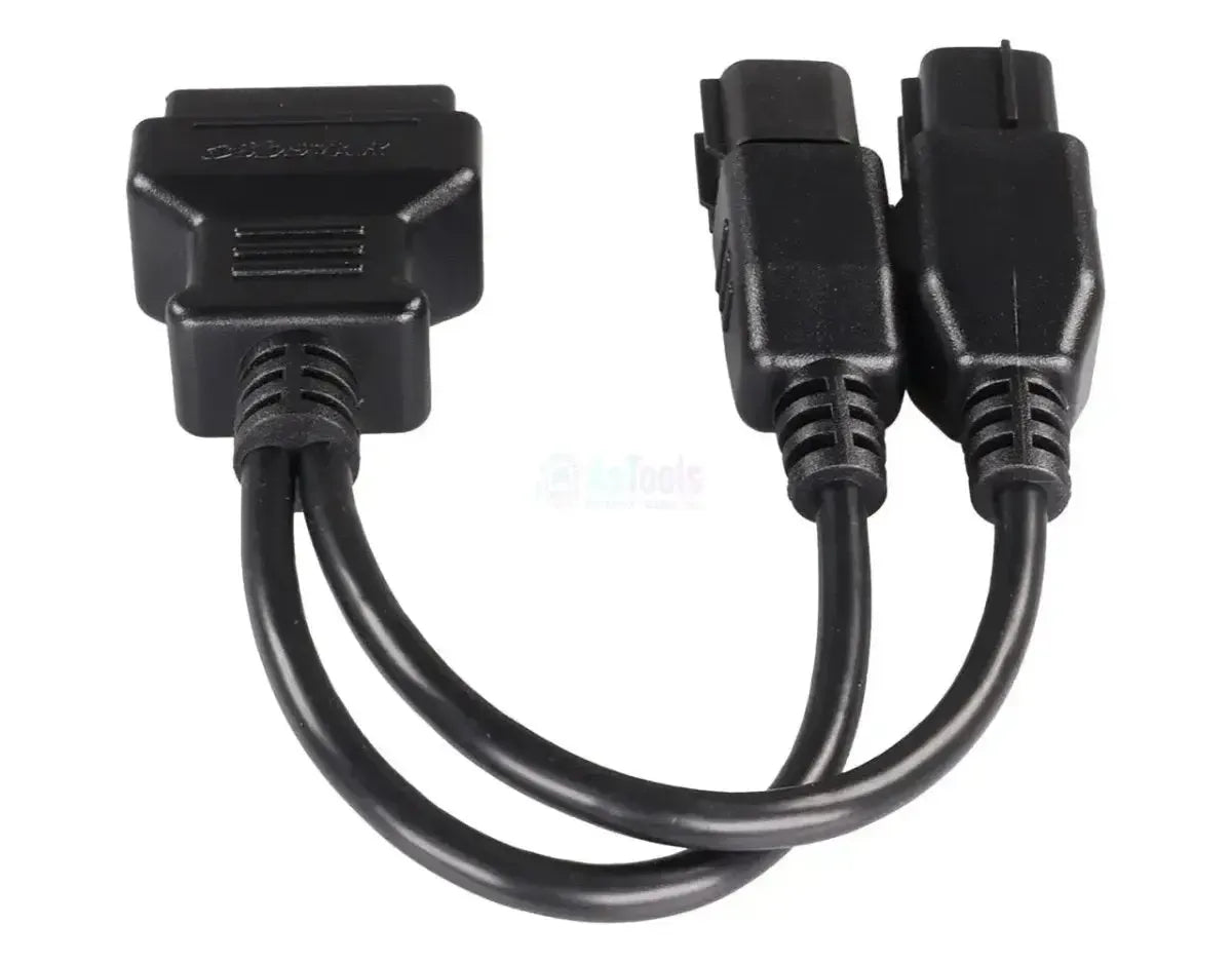 OBDSTAR (M006) | Kawasaki 4+4 pines OBD – 16 pines OBD2 Cable adaptador | Motocicleta